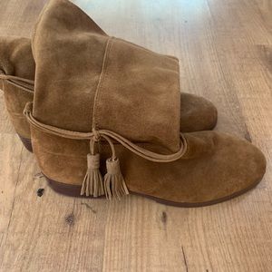 Suede Booties from Land’s End.